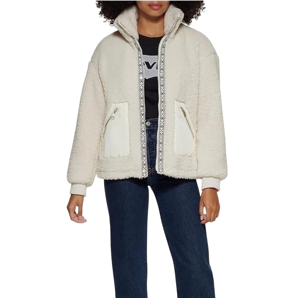 LEVI’S / LEVIS Sherpa Fleece Teddy Jacket, Size XL, New with Tag MSRP $120